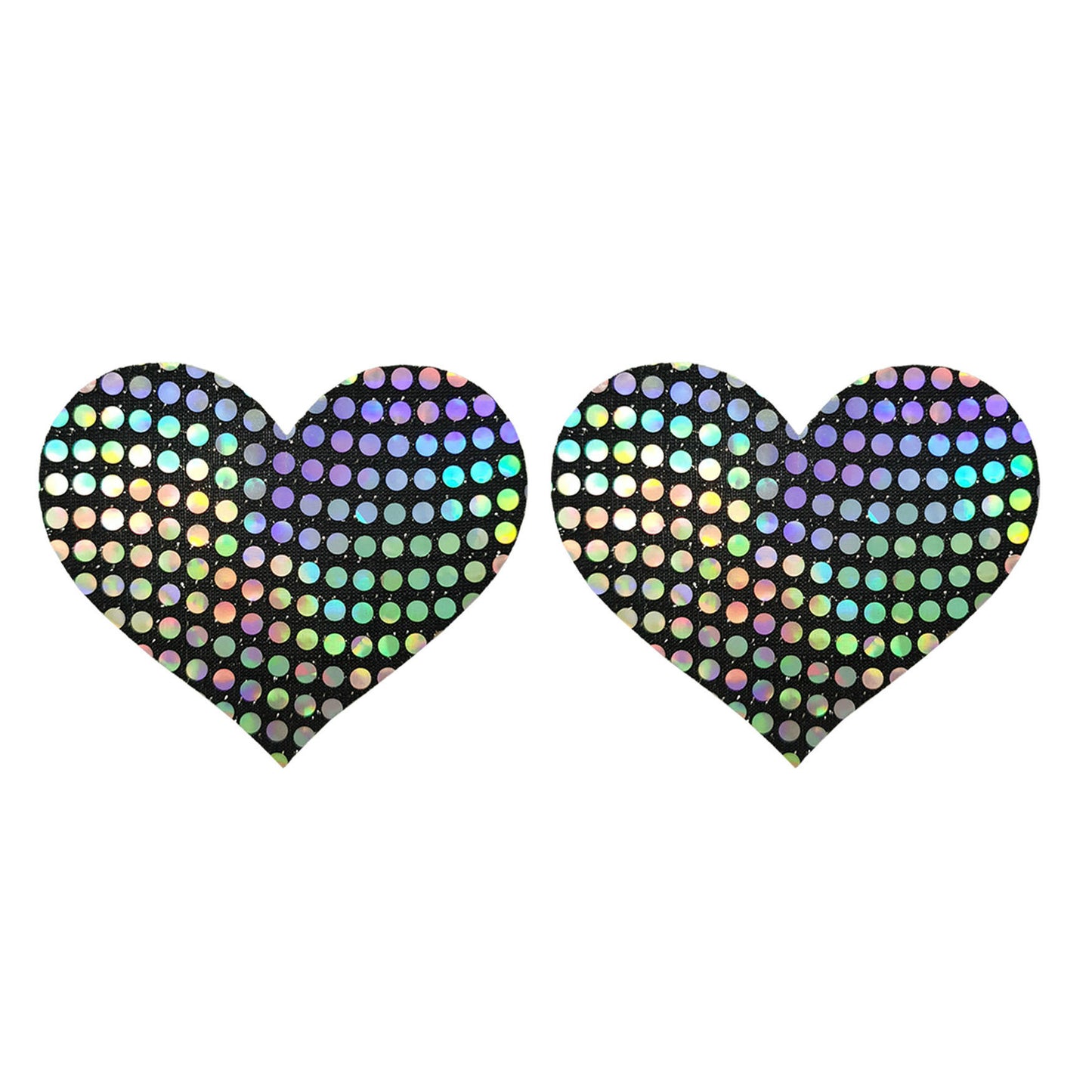 CACHE-TÉTONS LOVE PAILLETTES