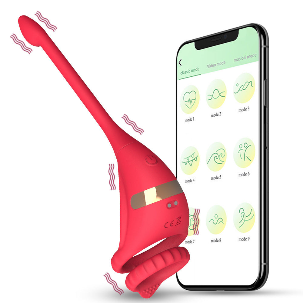 Plug Silicone Médical Vibrant Connecté