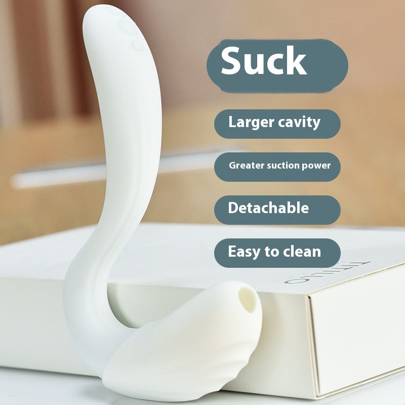 VIBROMASSEUR ERGONOMIQUE POINT G ET CLITORIS AVEC SUCCION – INNOVATION UNIQUE POUR L’ORGASME FÉMININ