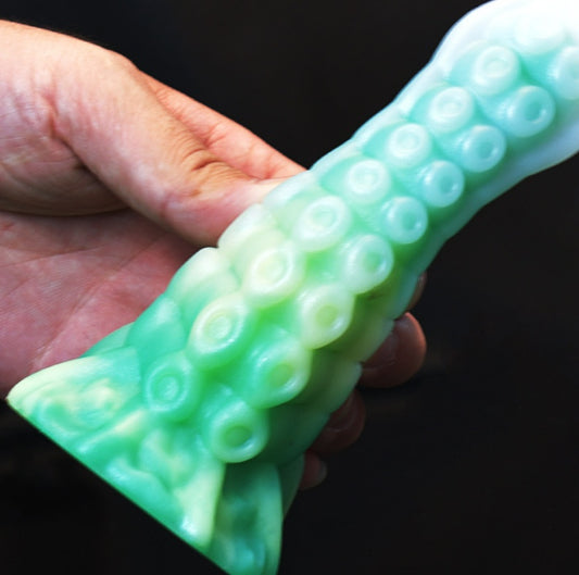 Ultra-Soft Multicolored Tentacle Sex Toy Pleasure from the Deep