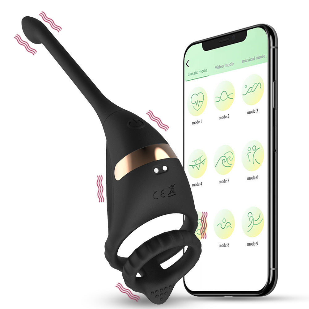 Plug Silicone Médical Vibrant Connecté