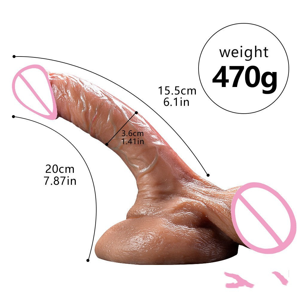 GODE ULTRA RÉALISTE SUPER SOFT LARGE OU SMALL AVEC PUISSANTE VENTOUSE