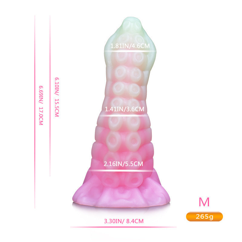 Ultra-Soft Multicolored Tentacle Sex Toy Pleasure from the Deep