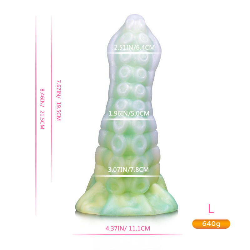 Ultra-Soft Multicolored Tentacle Sex Toy Pleasure from the Deep