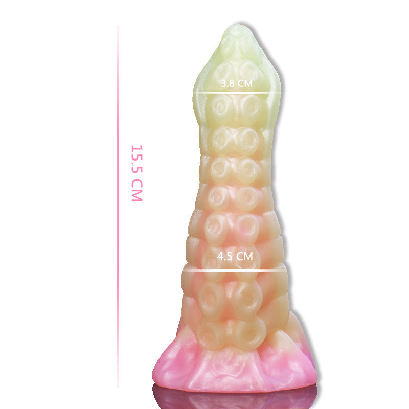 Ultra-Soft Multicolored Tentacle Sex Toy Pleasure from the Deep