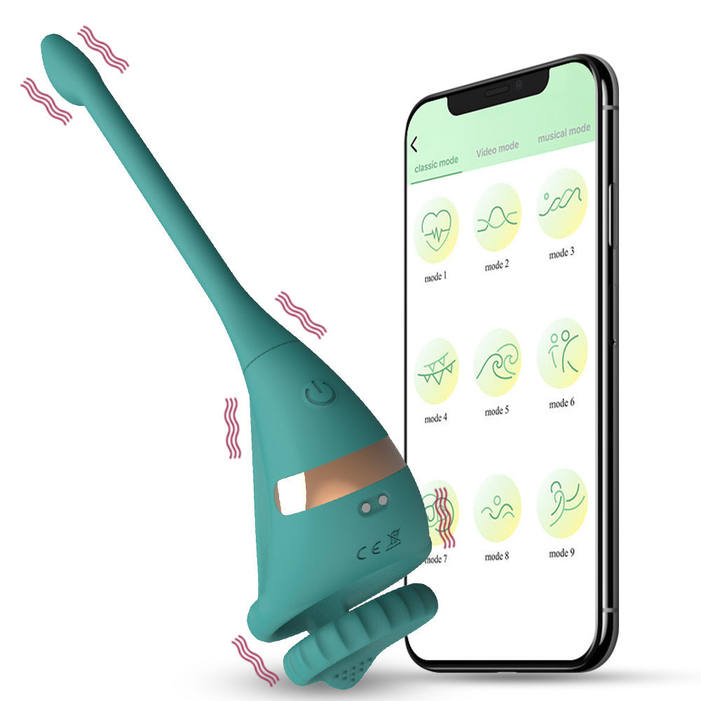 Plug Silicone Médical Vibrant Connecté