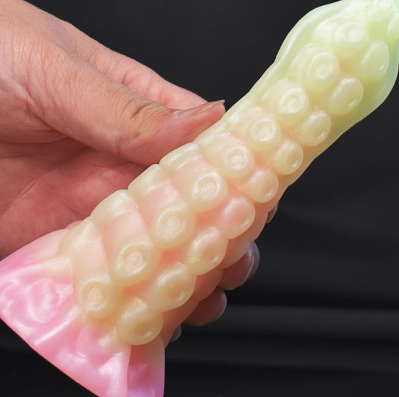 Ultra-Soft Multicolored Tentacle Sex Toy Pleasure from the Deep