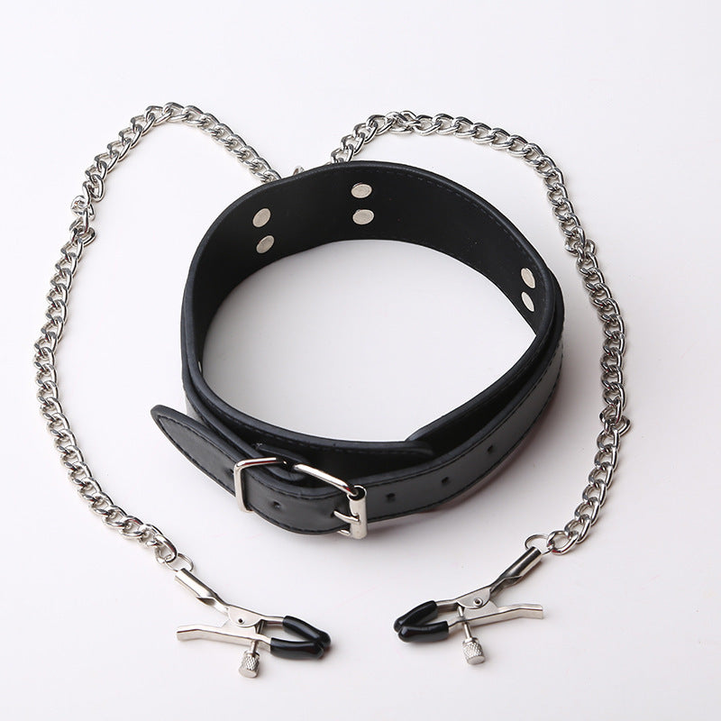 Collier en Chaîne Métallique BDSM