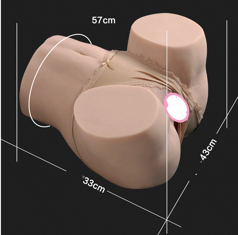 1:1 Real Size Female Buttocks in High Quality TPE – Ultra Soft &amp; Ultra Flexible – 18.9 kg