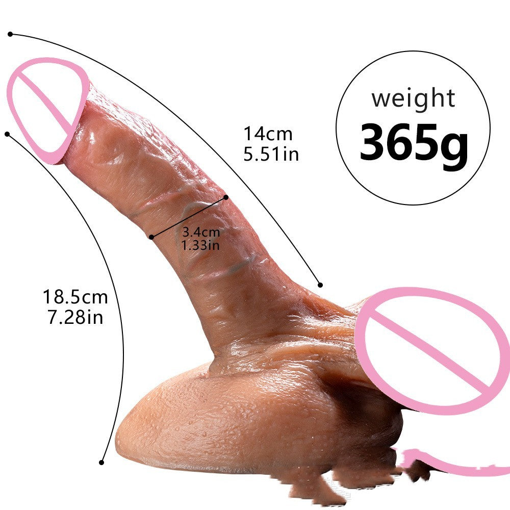 GODE ULTRA RÉALISTE SUPER SOFT LARGE OU SMALL AVEC PUISSANTE VENTOUSE