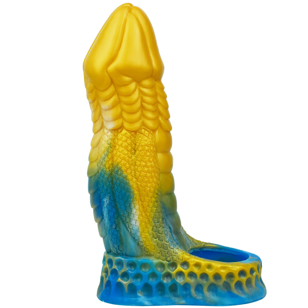 Dragon Fantasy Gode Sextoy / Extension Pénienne en Silicone Souple