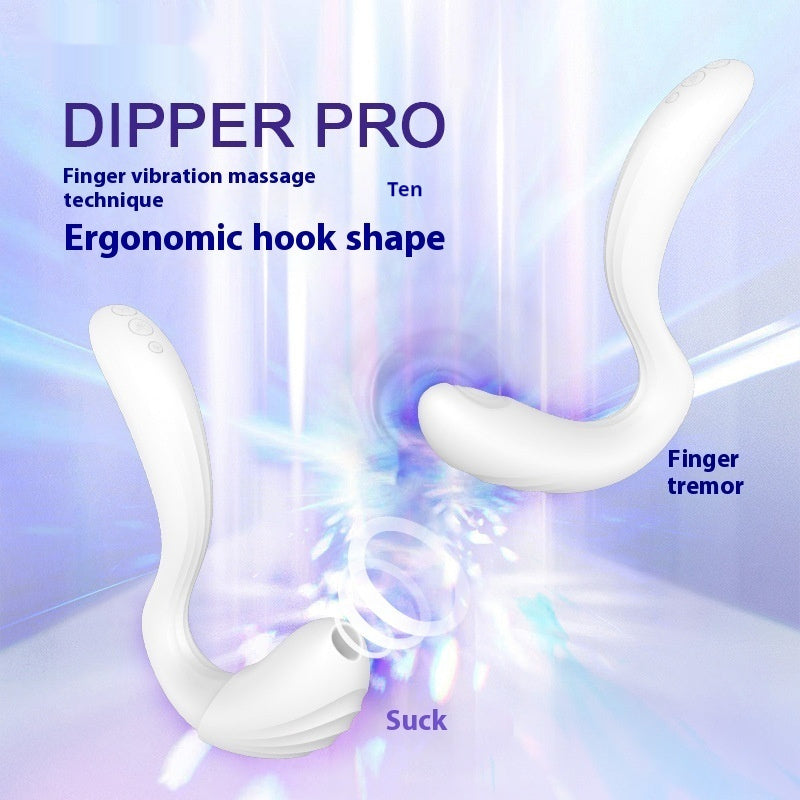 VIBROMASSEUR ERGONOMIQUE POINT G ET CLITORIS AVEC SUCCION – INNOVATION UNIQUE POUR L’ORGASME FÉMININ