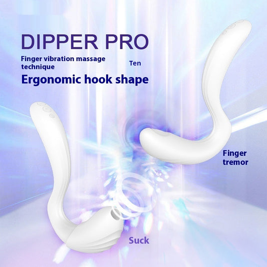 VIBROMASSEUR ERGONOMIQUE POINT G ET CLITORIS AVEC SUCCION – INNOVATION UNIQUE POUR L’ORGASME FÉMININ