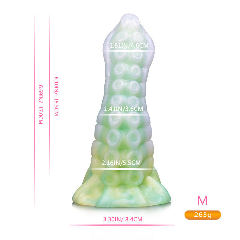 Ultra-Soft Multicolored Tentacle Sex Toy Pleasure from the Deep