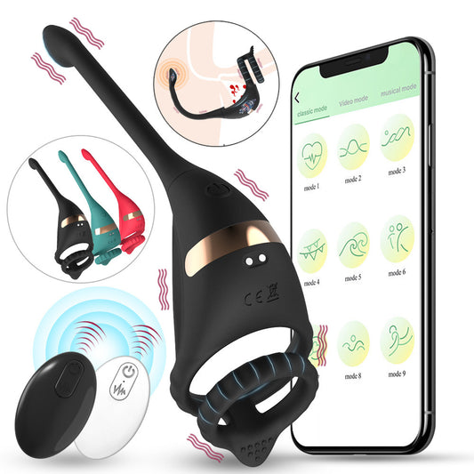 Plug Silicone Médical Vibrant Connecté
