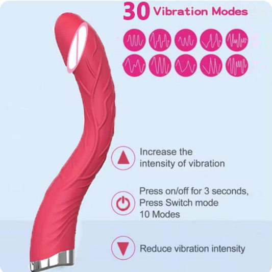 Super Soft Vibes sextoy vibromasseur courbe le plaisir absolu  en silence