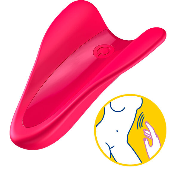 SATISFYER - VIBRATEUR  DOIGTS HIGH FLY FUCHSIA SATISFYER VIBRATOR