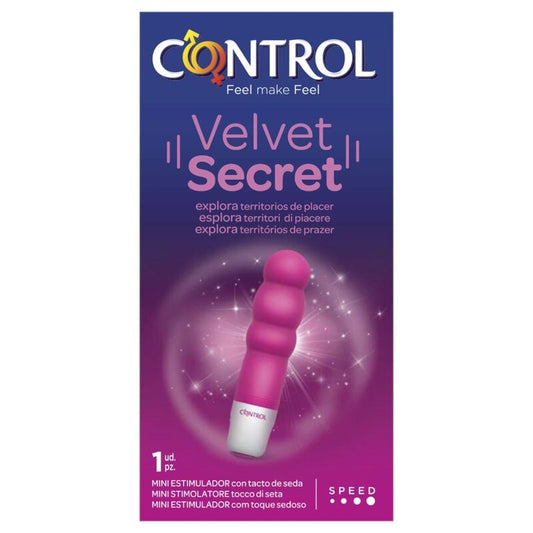 CONTROL - MINI STIMULATEUR SECRET VELOURS CONTROL TOYS