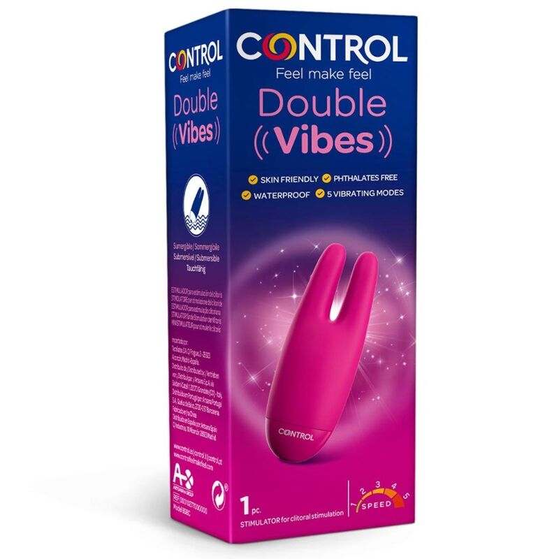 CONTROL - STIMULATEUR DOUBLE VIBES CONTROL TOYS