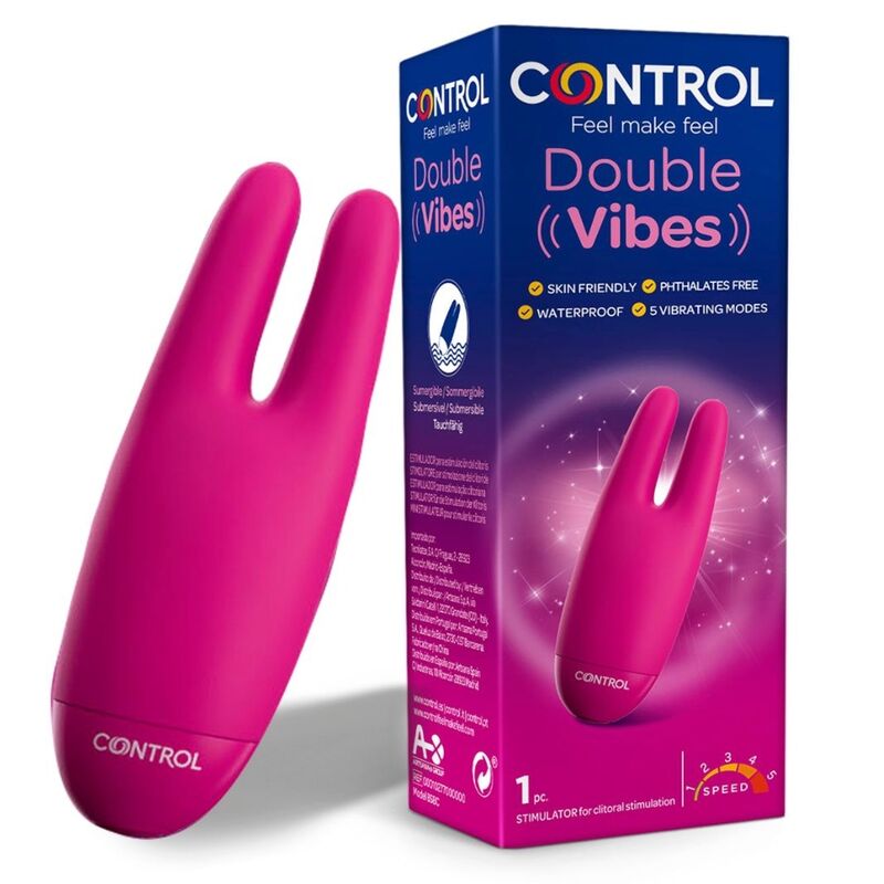 CONTROL - STIMULATEUR DOUBLE VIBES CONTROL TOYS