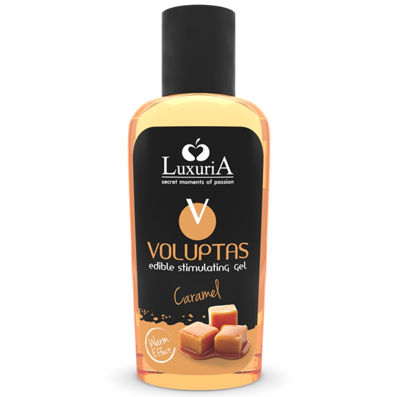 INTIMATELINE LUXURIA - VOLUPTAS GEL DE MASSAGE COMESTIBLE EFFET CHAUFFANT - CARAMEL 100 ML INTIMATELINE LUXURIA