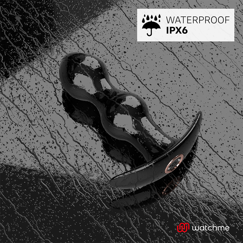 ANBIGUO - WATCHME TÉLÉCOMMANDE PLUG VIBRATEUR ANAL TIBERIO ANBIGUO