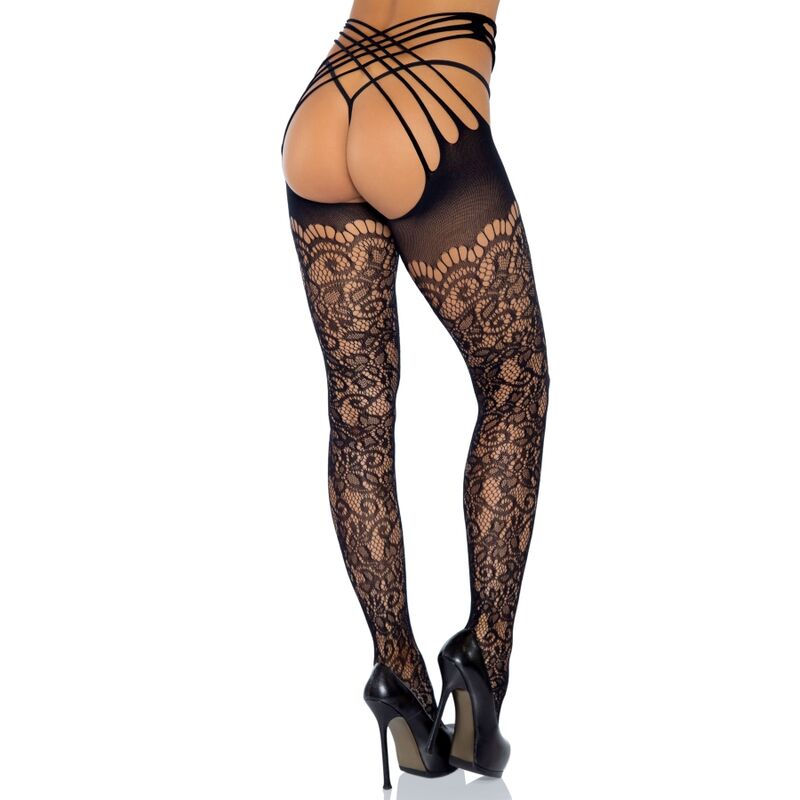 LEG AVENUE - COLLANT ENVELOPPANT CROTHLESS TAILLE UNIQUE LEG AVENUE HOSIERY