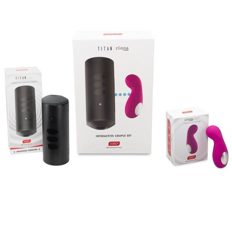 KIIROO - ENSEMBLE COUPLES TITAN ET CLIONA LILAS KIIROO