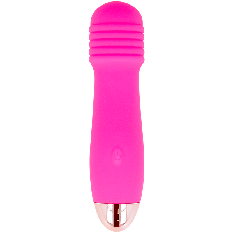 DOLCE VITA - VIBRATEUR RECHARGEABLE TROIS ROSE 7 VITESSES DOLCE VITA