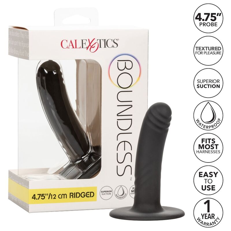 CALEXOTICS - GODE BOUNDLESS 12 CM COMPATIBLE AVEC HARNAIS CALEXOTICS