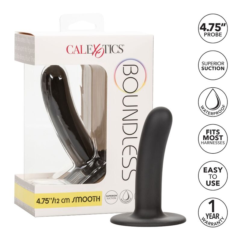 CALEXOTICS - BOUNDLESS DILDO 12 CM COMPATIBLE HARNAIS LISSE CALEXOTICS