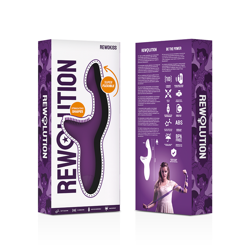 REWOLUTION - REWOKISS VIBRATEUR POINT  STIMULATEUR REWOLUTION