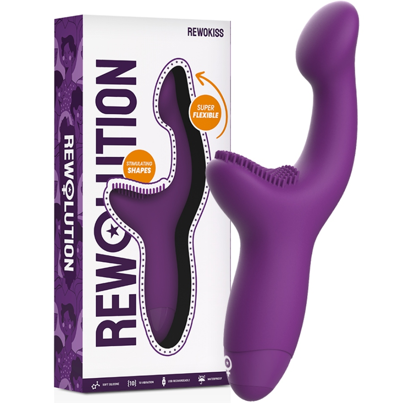 REWOLUTION - REWOKISS VIBRATEUR POINT  STIMULATEUR REWOLUTION