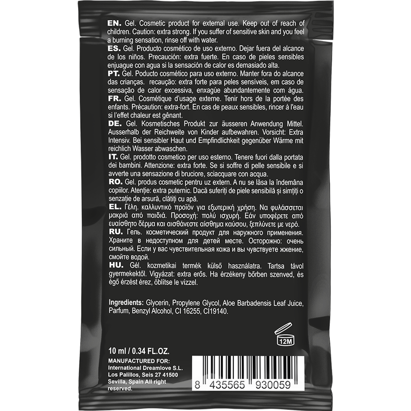 COQUETTE CHIC DESIRE - GEL RETARDANT POCKET CHRONOS POUR LUI 10 ML COQUETTE COSMETICS