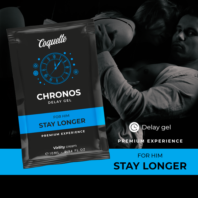 COQUETTE CHIC DESIRE - GEL RETARDANT POCKET CHRONOS POUR LUI 10 ML COQUETTE COSMETICS