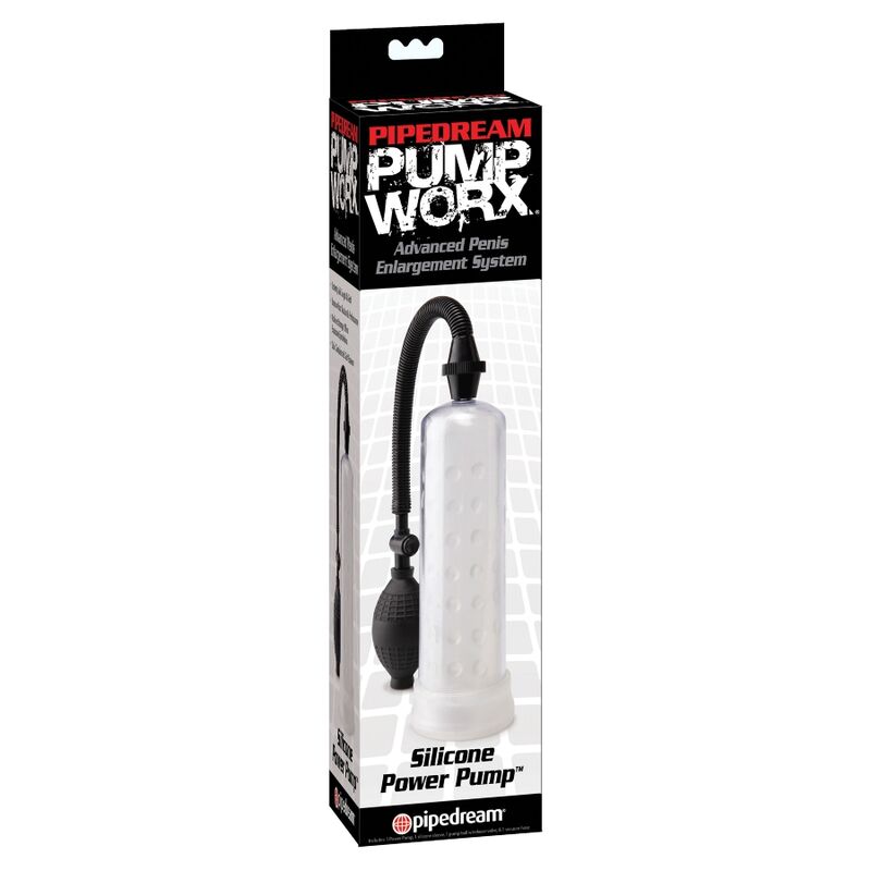 PUMP WORX - SILICONE POWER PUMP CLEAR PUMP WORX