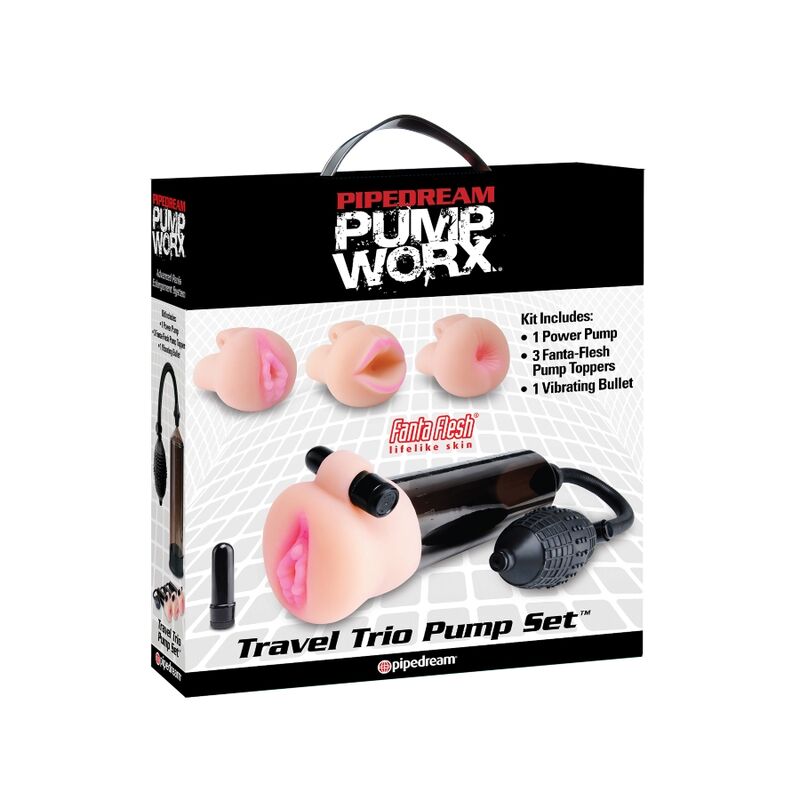 PUMP WORX - POMPE D'ASPIRATION AVEC MASTURBATEUR PUMP WORX