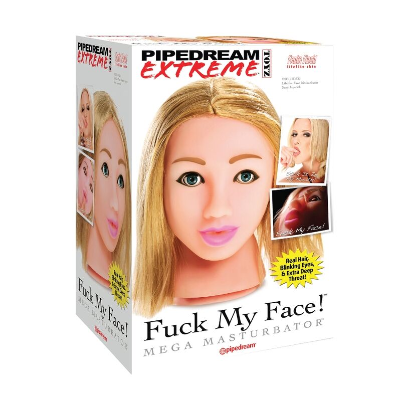 EXTREME TOYZ - BAISE-MOI MÉGA MASTURBATEUR VISAGE BLONDE EXTREME TOYZ