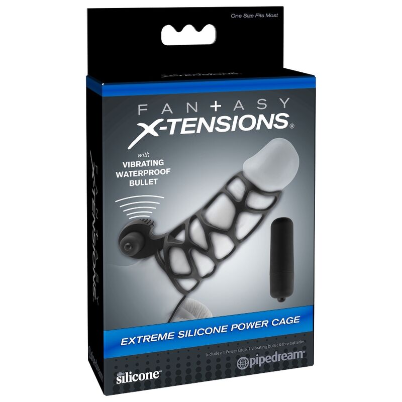 FANTASY X- TENSIONS - CAGE DE PUISSANCE EN SILICONE EXTRÊME FANTASY X-TENSIONS
