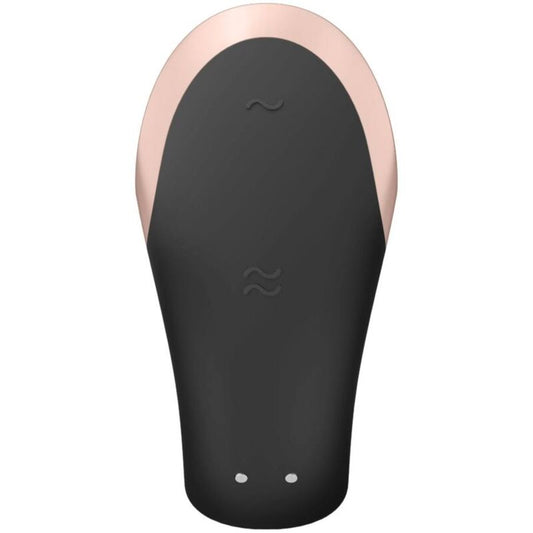 SATISFYER - VIBRATEUR DOUBLE LOVE LUXURY PARTNER NOIR SATISFYER PARTNER