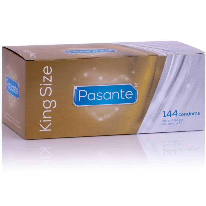PASANTE - PRÉSERVATIFS KING SIZE BOÎTE 144 UNITÉS PASANTE