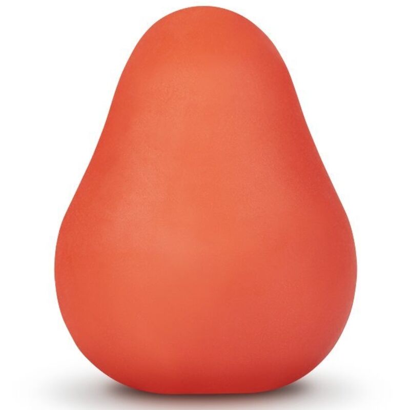 G-VIBE - OEUF MASTURBATEUR TEXTURÉ RÉUTILISABLE ROUGE G-VIBE