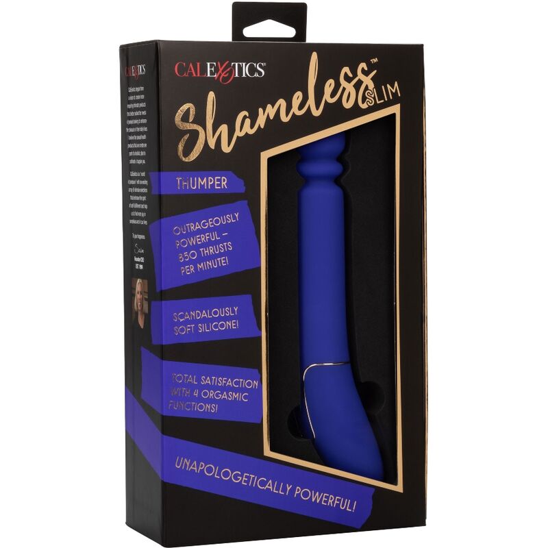 CALEXOTICS - SHAMELESS SLIM THUMPER BLEU CALEXOTICS