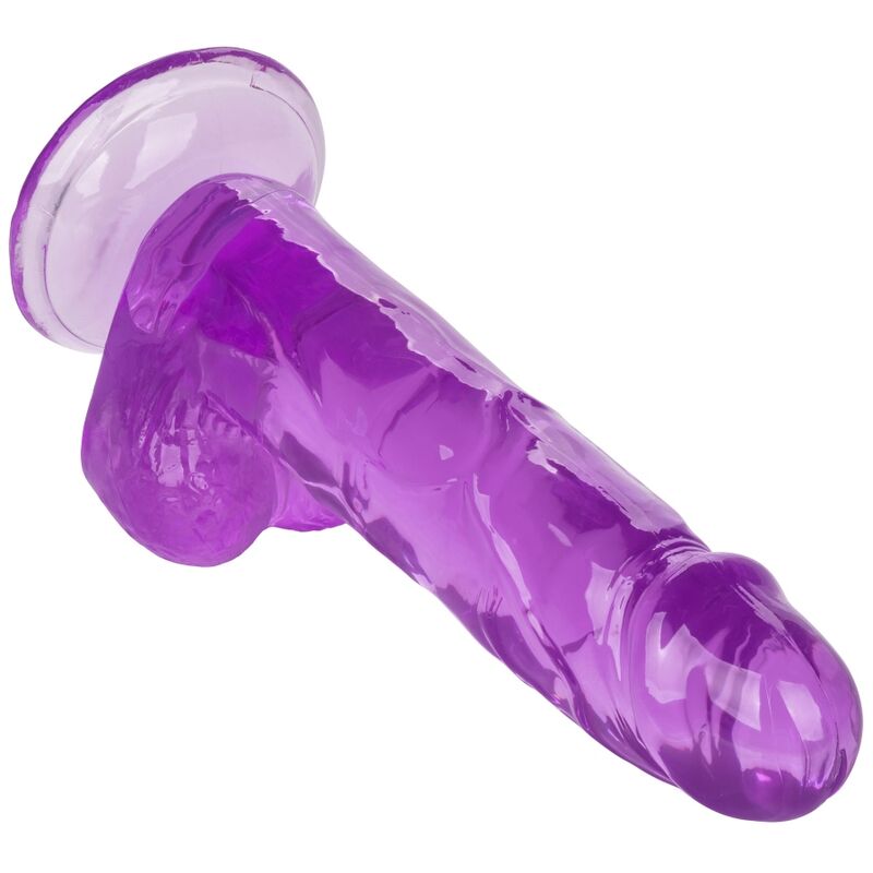 CALEXOTICS - GODE REINE TAILLE VIOLET 15.3 CM CALEXOTICS