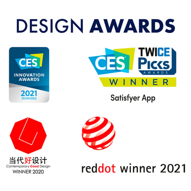 SATISFYER - VIBRATEUR PARTENAIRE DOUBLE FUN VIOLET SATISFYER CONNECT