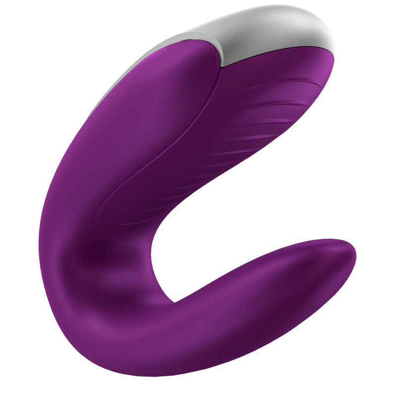 SATISFYER - VIBRATEUR PARTENAIRE DOUBLE FUN VIOLET SATISFYER CONNECT