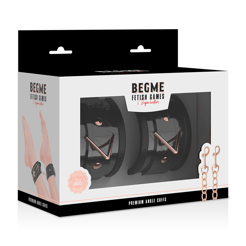 BEGME - BLACK EDITION PREMIUM MENOTTES POUR CHEVILLES BEGME BLACK EDITION