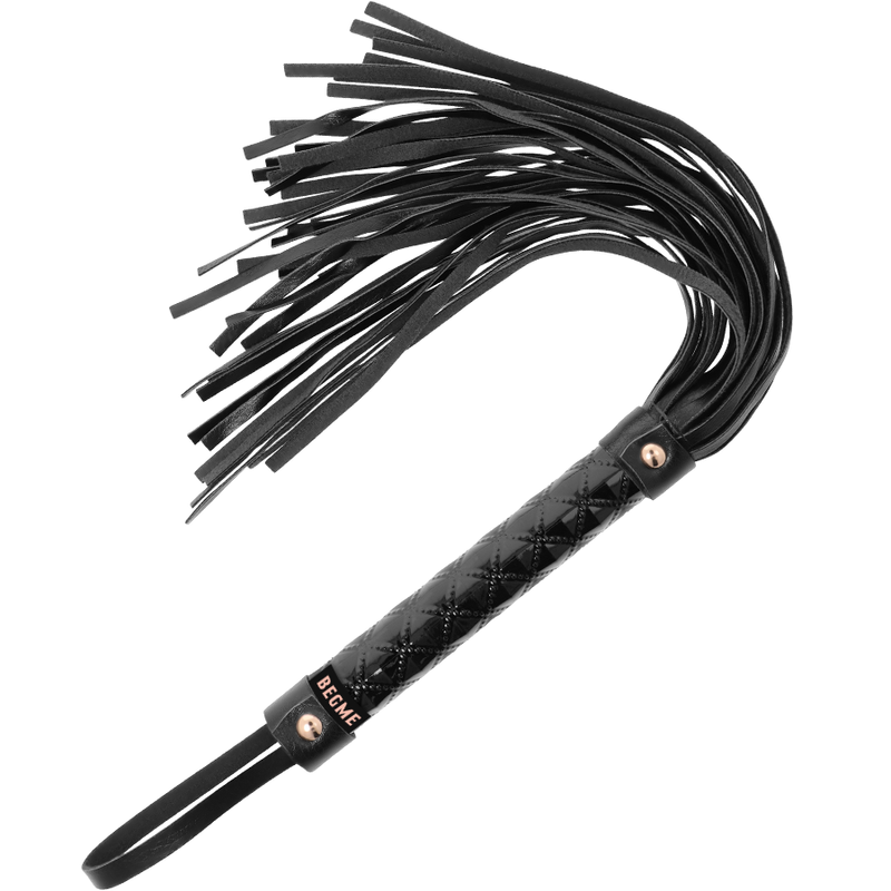 BEGME - BLACK EDITION FLOGGER EN CUIR VEGAN BEGME BLACK EDITION