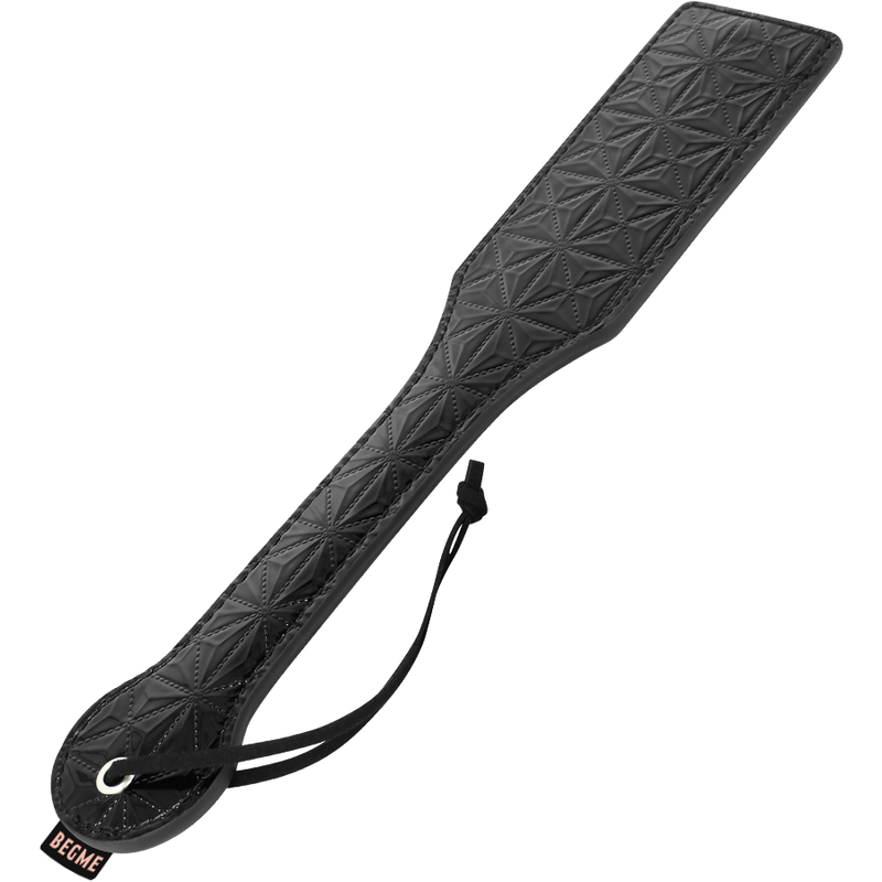 BEGME - PADDLE EN CUIR VÉGÉTALIEN ÉDITION NOIRE BEGME BLACK EDITION