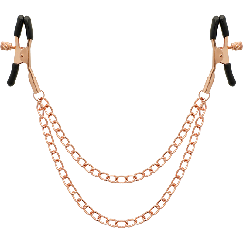 BEGME - BLACK EDITION PREMIUM PINCES À TÉTONS AVEC CHAÎNE BEGME BLACK EDITION